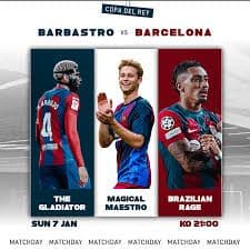 Barbastro vs. Barcelona